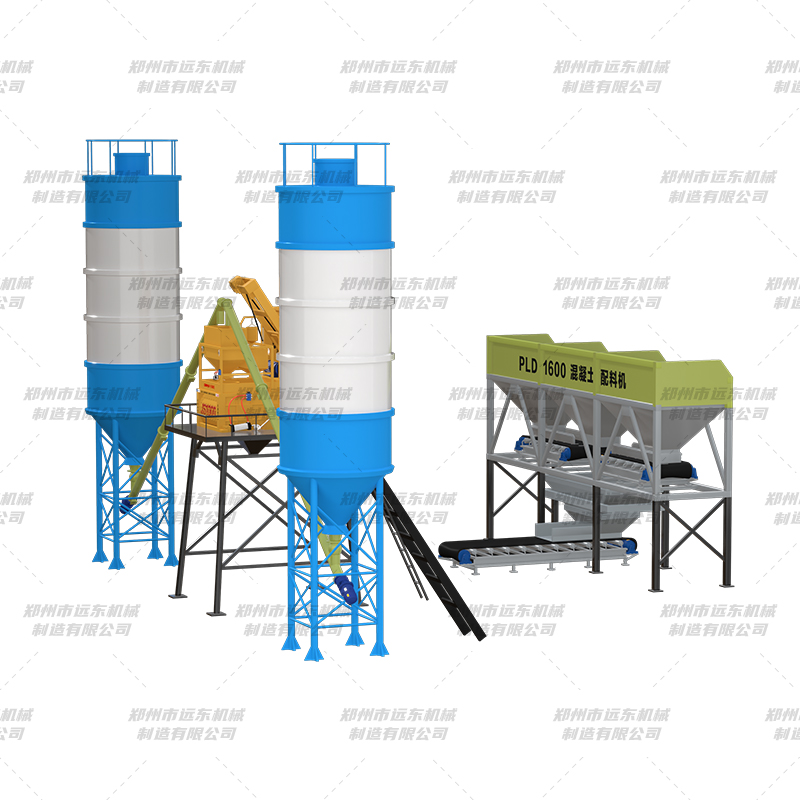 HZS50简易站(1000+3仓)(图4) HZS50简易站(1000+3仓)(图4)