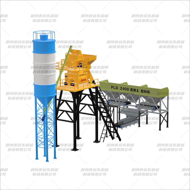 HZS75简易站(1500+3仓)(图4) HZS75简易站(1500+3仓)(图4)