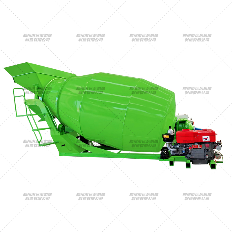 4m³混凝土搅拌罐(图1) 4m³混凝土搅拌罐(图1)